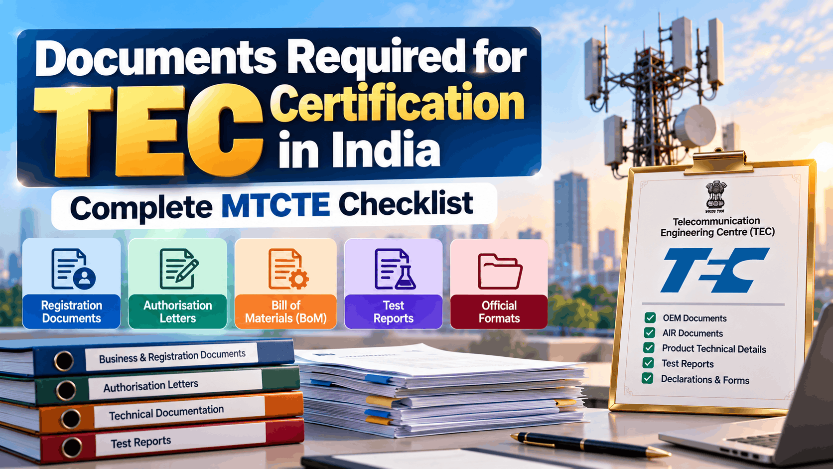 TEC Certification Documents Checklist in India.png